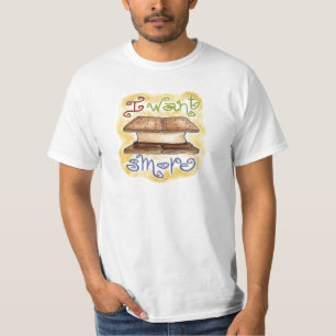 Jag önskar skjortan för smore t shirt