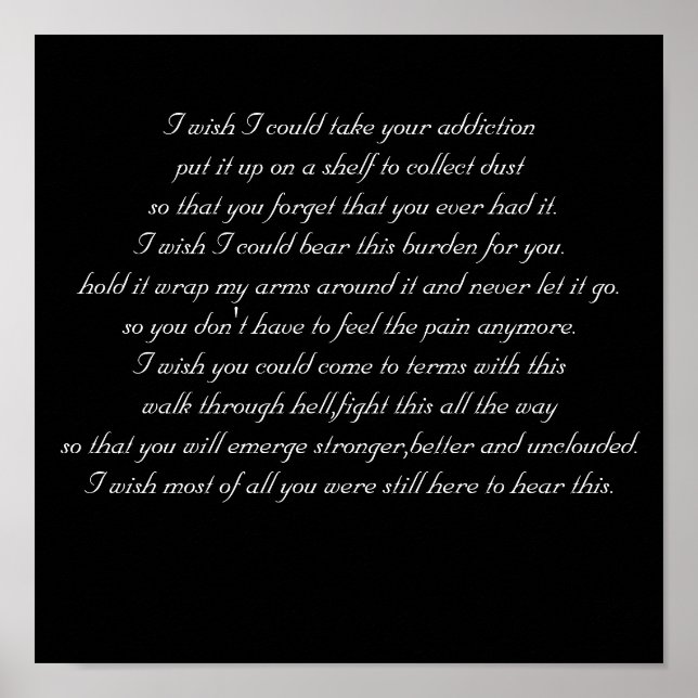 Jag önskar skriva ut poster (Framsidan)