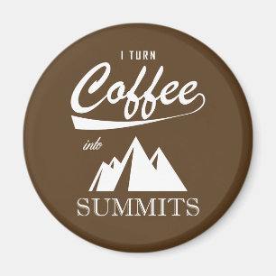 Jag övergår kaffet till toppmöten magnet