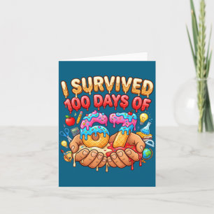 Jag överlevde 100 dagar 67 lärare kort