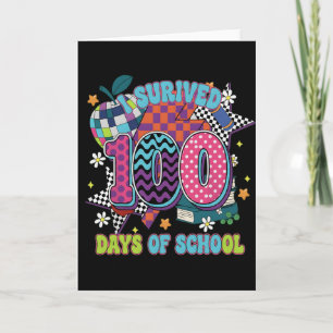 Jag överlevde 100 dagar av tillbaka till skolan fä kort