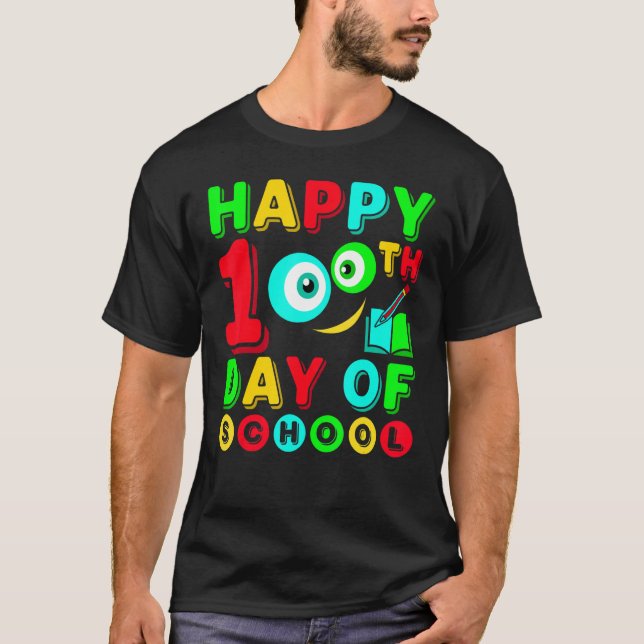 Jag överlevde 100 skoldagar lärare studenter Ki T Shirt (Framsida)