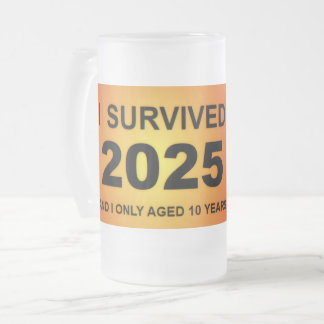 Jag överlevde 2025 frostat ölglas
