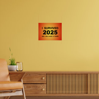 Jag överlevde 2025  poster