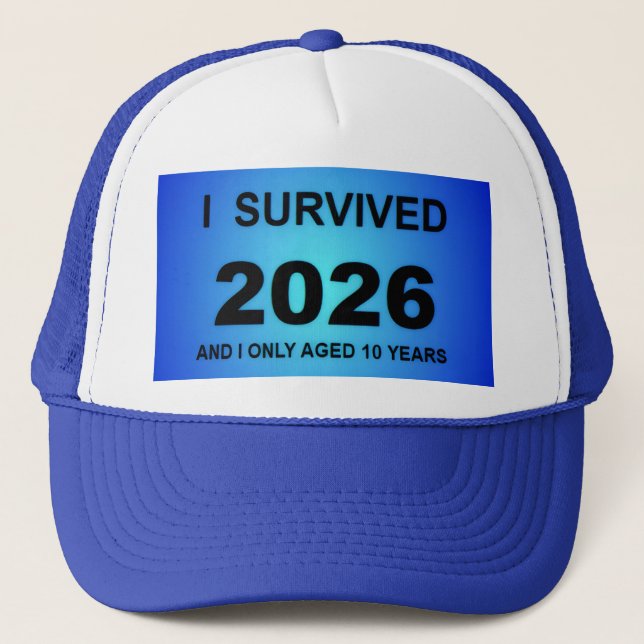 Jag överlevde 2026 keps (Framsida)