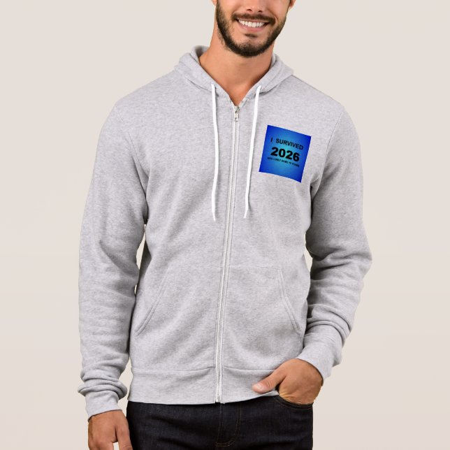 Jag överlevde 2026 t shirt (Framsida)