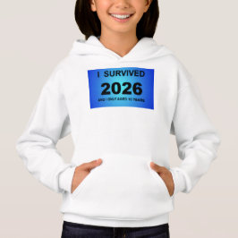 Jag överlevde 2026 t shirt