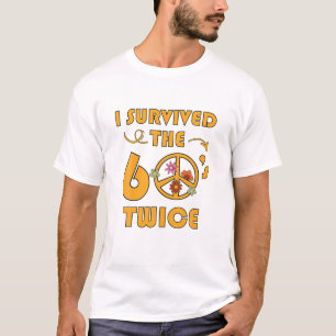 Jag Överlevde 60:s dubbla, underliga 60-årsjubileu T Shirt