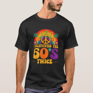 Jag Överlevde 60-segens dubbla finstilta design T Shirt
