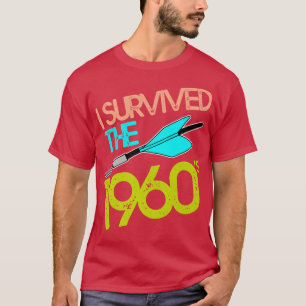Jag Överlevde 60-talets Jarts Missile-spel T Shirt