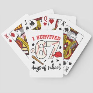Jag överlevde 67 dagar av skolbasebollsport 100 casinokort