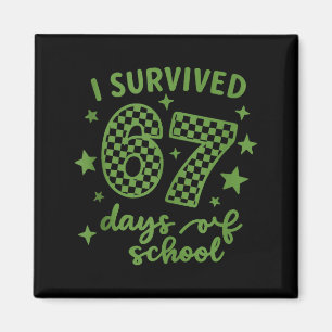 Jag överlevde 67 dagar av skollärare elev, kul magnet