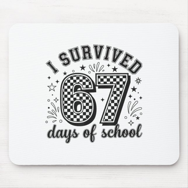 Jag överlevde 67 dagar av skollärare elever _5 musmatta (Framsidan)