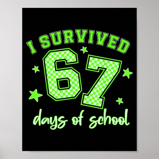 Jag överlevde 67 dagar av skolstudenter lärare 100 poster (Framsidan)