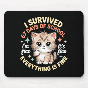 Jag överlevde 67 dagar i skolan Katten är bra jag Musmatta
