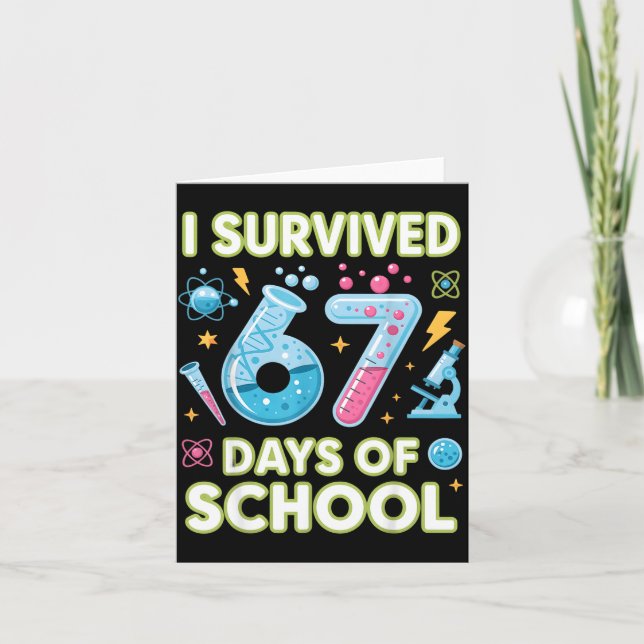 Jag överlevde 67 dagar i skolan - Lärare Elever S Kort (Framsida)