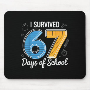 Jag överlevde 67 dagar i skolan Rolig meme Lärare Musmatta
