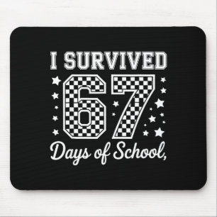 Jag överlevde 67 dagar i skolan Roligt meme lärare Musmatta