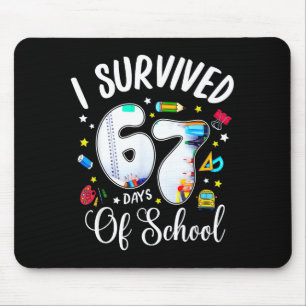 Jag överlevde 67 dagar i skolan Roligt meme lärare Musmatta
