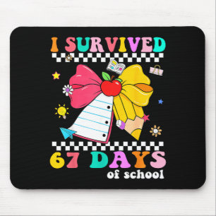 Jag överlevde 67 dagars skolanteckningsbok lärare  musmatta