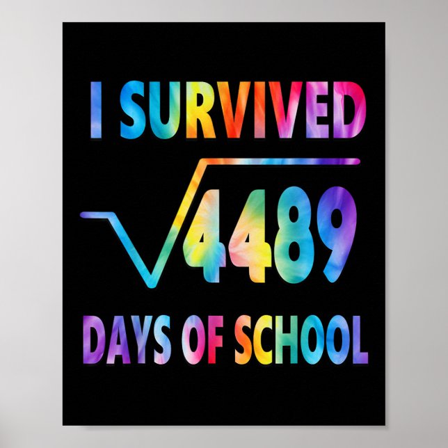 Jag överlevde 67 skoldagar kvadratroten ur 4489 ma poster (Framsidan)
