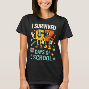 Jag överlevde 67 skoldagar Rolig 67-meme lärare T Shirt