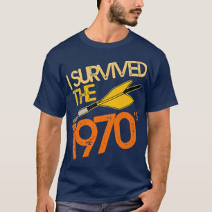 Jag Överlevde 70-talets Jarts Missile-spel T Shirt