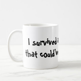 Jag överlevde ännu en Zoom Kaffemugg