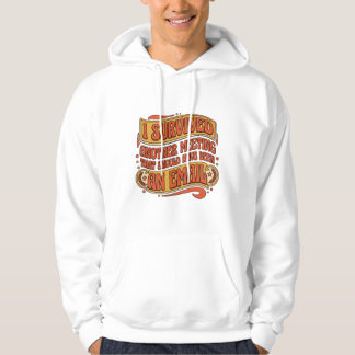 Jag överlevde ännu ett möte som borde ha varit ett hoodie