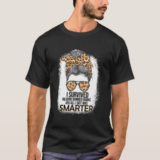 Jag överlevde att läsa förbjudna böcker Bok Bokäls T Shirt