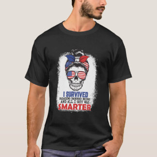 Jag överlevde att läsa förbjudna böcker Bok Bokäls T Shirt