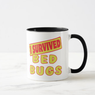 Jag ÖVERLEVDE BED KRYP Mugg
