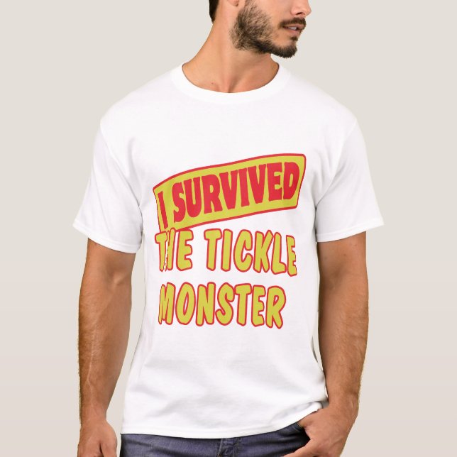 JAG ÖVERLEVDE BILJETMONSTER TEE SHIRT (Framsida)