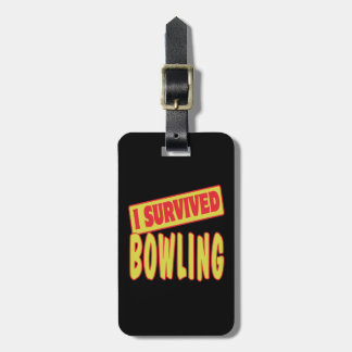JAG ÖVERLEVDE BOWLING BAGAGEBRICKA