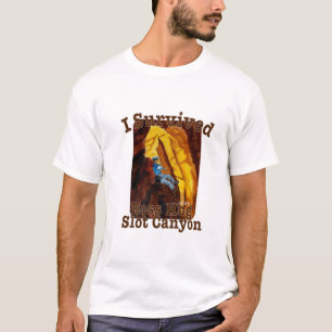 Jag Överlevde Chef Hog Slot Canyon, Utah T Shirt