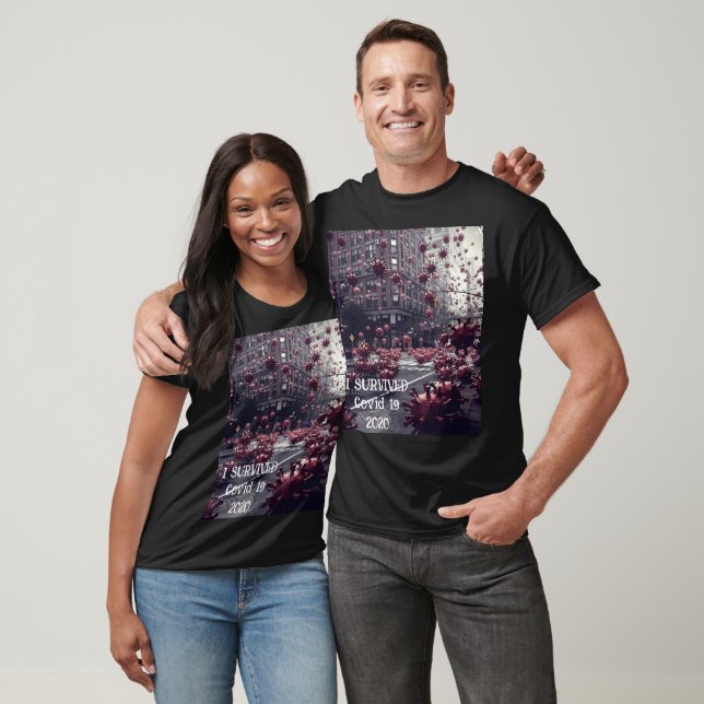 Jag överlevde Corona-viruset 19 2020 T Shirt (Unisex)
