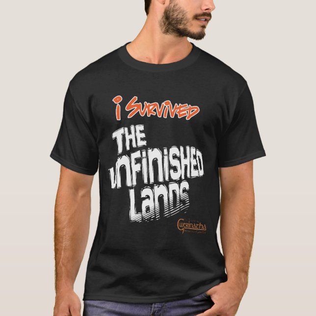 Jag överlevde de oavslutade länderna t-shirt (Framsida)