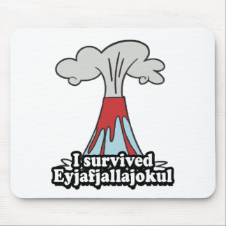 Jag överlevde den Eyjafjallajokul vulkan Musmatta