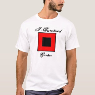 Jag överlevde den Gustav T-tröja - bekläda & dr T-shirt