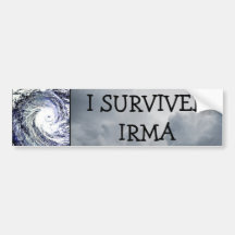 JAG ÖVERLEVDE DEN IRMA ORKANBILDEKALET
