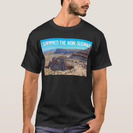 Jag överlevde den Moki Dugway manar T-tröja T-shirt