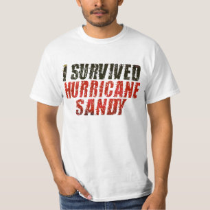 Jag överlevde den sandiga bekymrade T-tröja för Tee Shirt