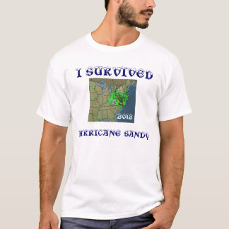 JAG ÖVERLEVDE DEN SANDIGA ORKANEN T-SHIRT