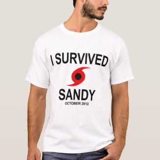 JAG ÖVERLEVDE DEN SANDIGA ORKANEN TRÖJA
