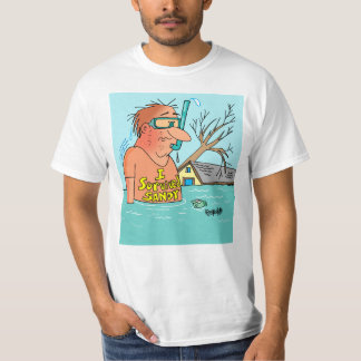 JAG ÖVERLEVDE DEN SANDIGA T-TRÖJA T-SHIRT