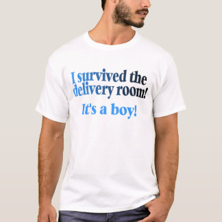 Jag överlevde det dess leveransrummet en pojke tee