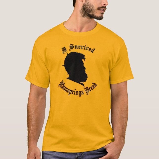 Jag överlevde det Rumspringa avbrottet Tee (Framsida)