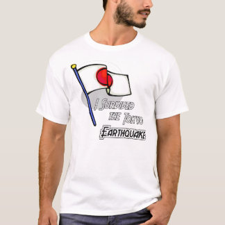 Jag överlevde det Tokyo jordskalvet 1 Tee Shirt