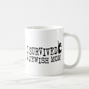 Jag överlevde en judisk mamma - dotterversionen kaffemugg