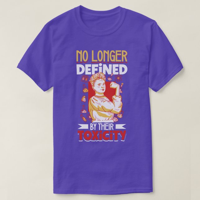 Jag överlevde en narcissist t shirt (Design framsida)